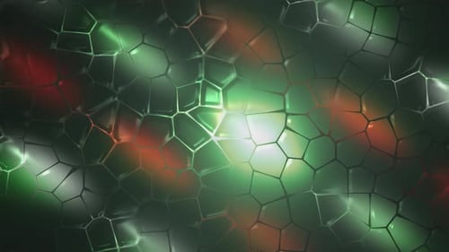 Beautiful background with pattern of moving 3D bubbles