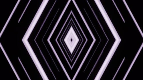 Black White Diamonds Endless VJ Loop Pattern 02