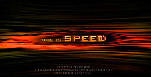 Speed Intro