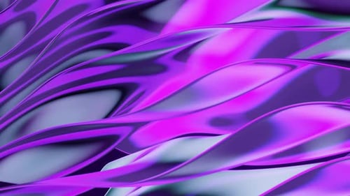 Colorful 3d Glass Swirls Animation Animation Loop Background