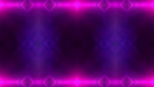 Fundo gráfico abstrato colorido caleidoscópico Loopable movimento 16