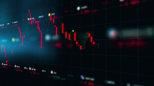Stock Market or Stock Exchange Information with Data of Price Change and Volume