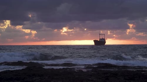 Sunset Over the Mediterranean