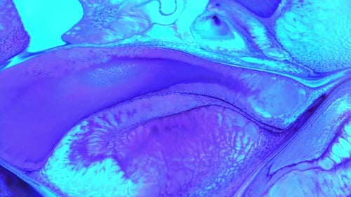 Abstract Colorful Invert Paint Bubbles Galactic Exploding Texture