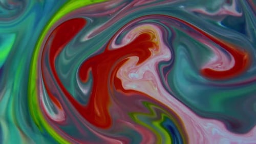 Abstract Colorful Paint Ink Explode Diffusion Psychedelic Movement 17