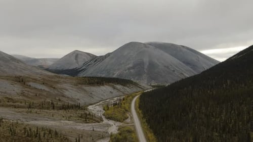 View of Scenic Road From Above