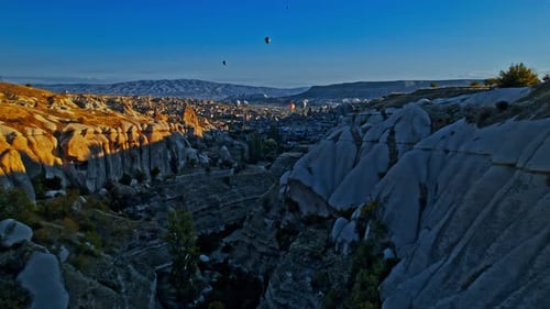 Cappadocia Landscape in Cappadocia Travel Aerial View