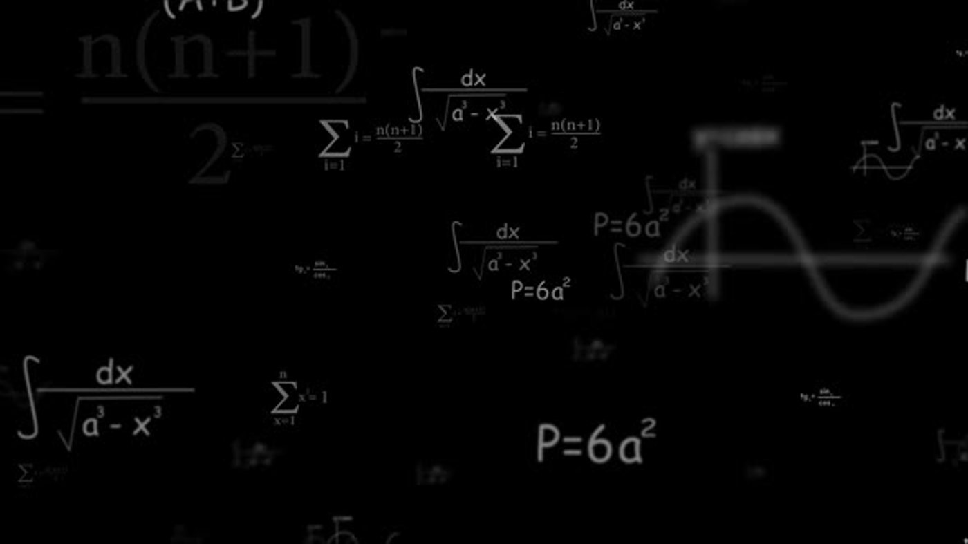 Flying Formulas And Equations, Overlays Motion Graphics ft. algebra ...