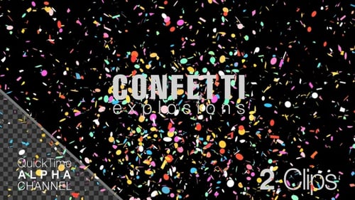 Center Explosion Confetti
