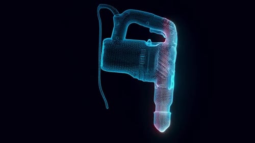 Perforator Hologram Rotating Hd