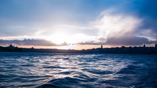 Istanbul Bosphorus Sunset