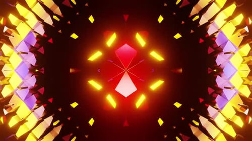 Bright Sunny Colored Vj Loop Background Equalizer For Party HD