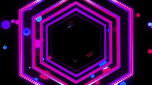 Hexagon Tunnel 02 Hd