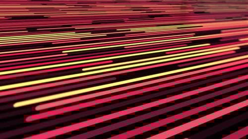 Fondo abstracto de datos de líneas tecnológicas