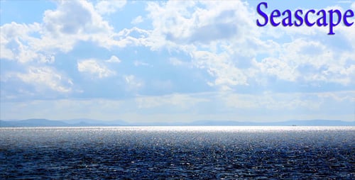 Ocean Water and Blue Sky on a Sunny Day