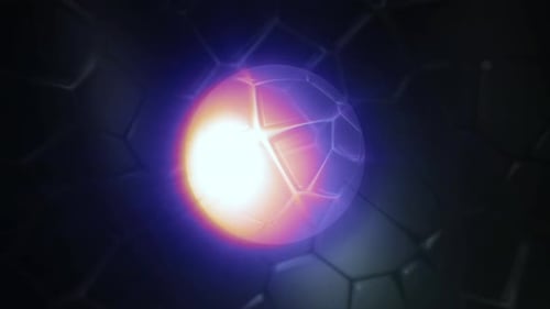 Superficie que se mueve aleatoriamente con filas de cuadrados