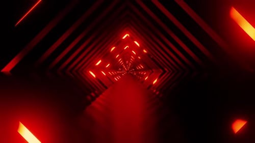 Blinked Red Neon Vj Loop Show For Party Background HD