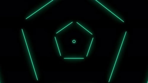 Vj Neon Laser Show Background Loop.