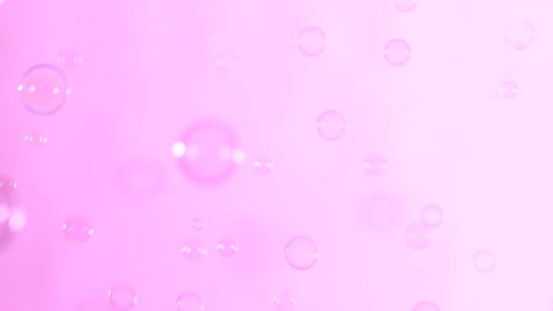 Soap Bubbles on Light Pink, Background