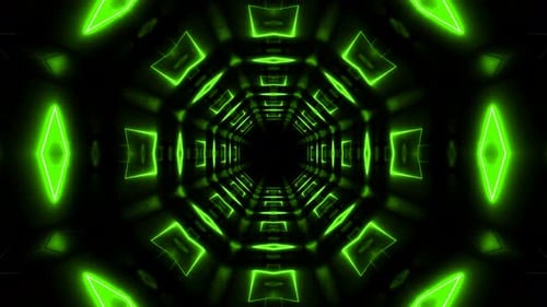 Green Tunnel Loop 4K