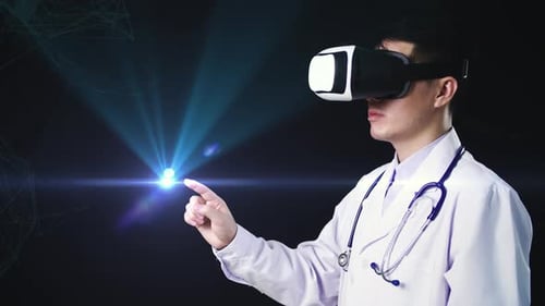 Doctor Uses Virtual Reality Brain Scan Technology