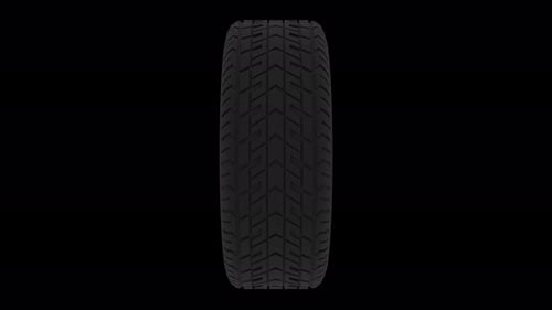 Tire front view - Version1