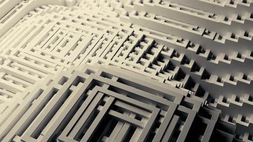 Waves of many square 3d lines