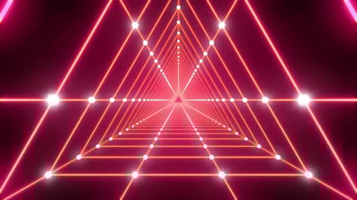 Neon Light VJ Loop 4K 05