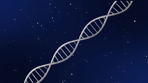 3D DNA Double Helix Animation for Science and Medical Projects