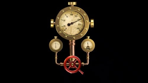 Steampunk-Druckgerät