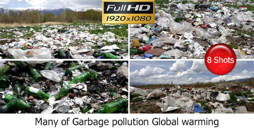 Many of Garbage Pollution Global Warming