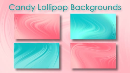 Candy Lollipop-Hintergründe