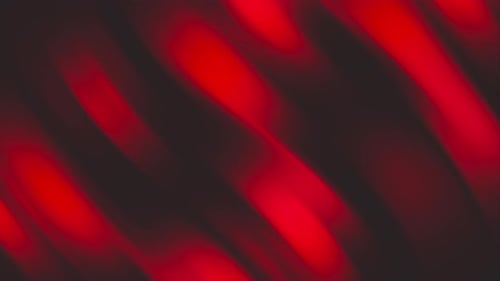 Abstract Red Fluid Flowing Motion Background