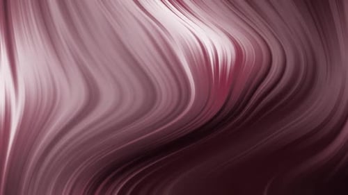 Smooth Flowing Magenta and White Abstract Background Animation