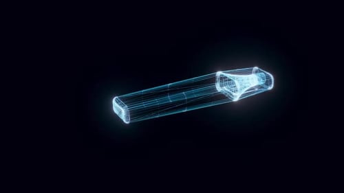 Marker Pen Hologram Rotating Hd