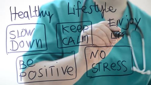 Medical Professional Writes a Healthy Lifestyle List
