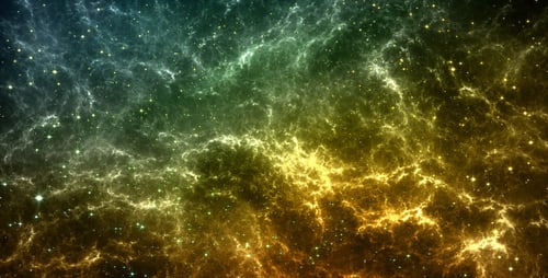 Abstract Nebula Space Flight