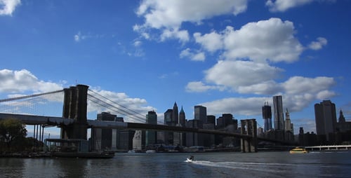 Brooklyn Bridge 02 and the East River Full HD