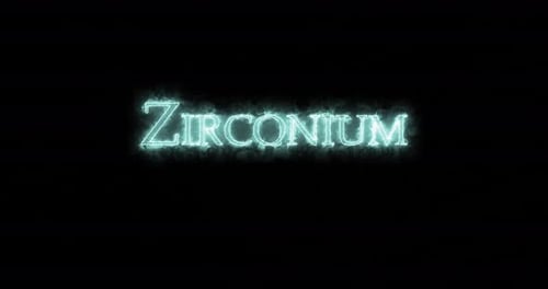 Electric Neon Glow Title Text Animation