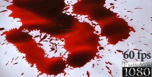 Red Liquid Splatters on White Surface