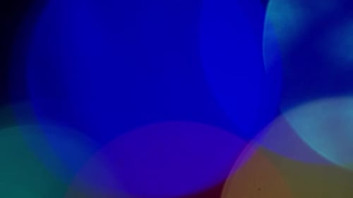 Colorful, Vibrant, Shifting Abstract Light Background