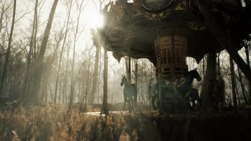 Abandoned Carousel