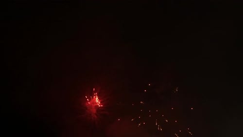 Big Colorful Castle of Fireworks