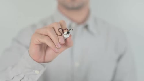 Writing Social Justice with Marker on Clear Surface