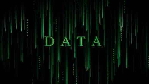 Digital Cyber Background Data