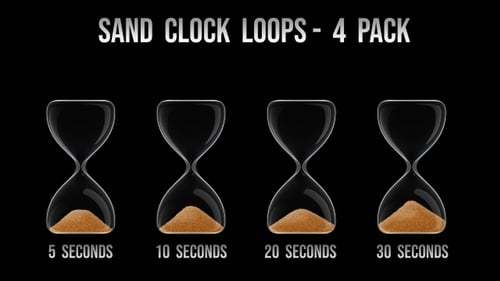 Animated Hourglass Countdown Timer Pack