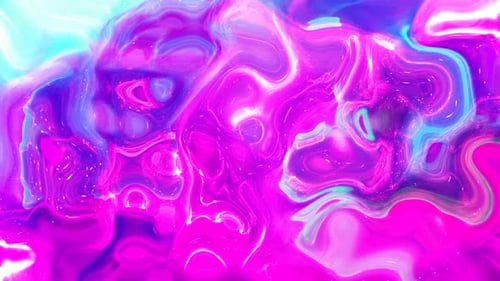 Vibrant Abstract Fluid Glowing Motion Background