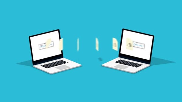 Files or documents transferring between servers in a datacenter ...