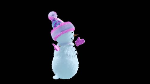 Schneemann: Tanzen HD