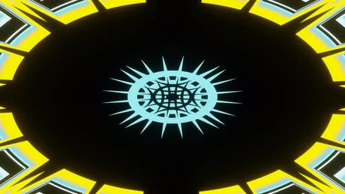 Strobe Abstract Trendy Surreal Pulsating Futuristic Multicolor Psychedelic Hypnotic VJ Seamless Loop
